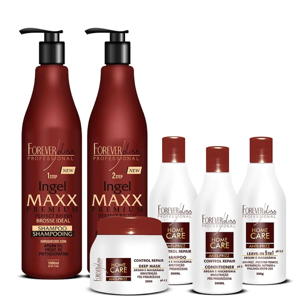 Kit Progressiva Ingel Maxx e Pós Progressiva Forever Liss - developer